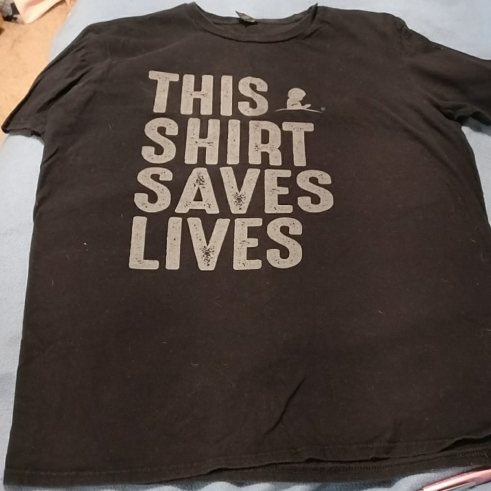 Short sleeved fund raising t shirt